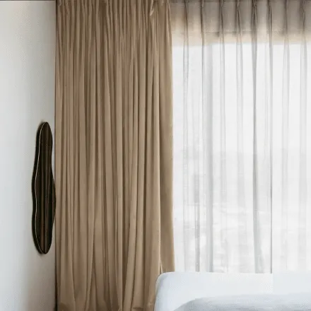 Cortinas de veludo