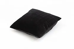 Almofada de Veludo (preto) (Capa de Almofada) 45 x 45 cm