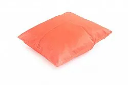Almofada de Veludo (laranja) (Capa de Almofada) 45 x 45 cm