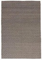 Tapete de lã - Varella (preto/branco)