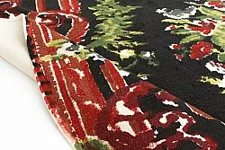 Tapete de retalhos - Rose (redondo)