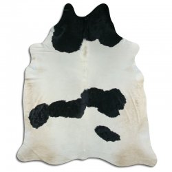 Couro de vaca - Preto/branco 1033