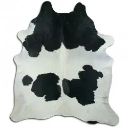 Couro de vaca - Preto/branco 1055