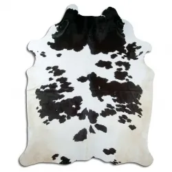 Couro de vaca - Preto/branco 1415