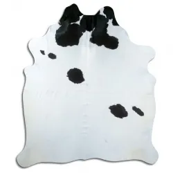Couro de vaca - Preto/branco 1419