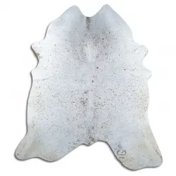 Couro de vaca - marrom/branco 1491
