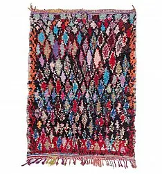 Tapete Berbere Marroquino Boucherouite 185 x 125 cm