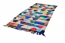 Tapete Berbere Marroquino Boucherouite 140 x 290 cm