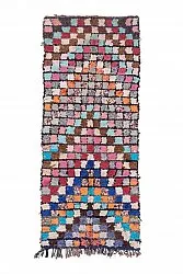 Tapete Berbere Marroquino Boucherouite 275 x 110 cm