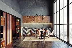 Tapete Wilton - Cesina (bege/dourado)