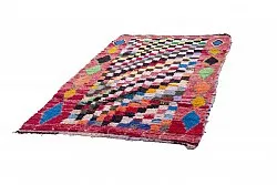 Tapete Berbere Marroquino Boucherouite 240 x 140 cm