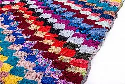 Tapete Berbere Marroquino Boucherouite 245 x 125 cm