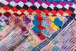 Tapete Berbere Marroquino Boucherouite 245 x 125 cm
