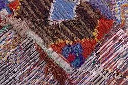 Tapete Berbere Marroquino Boucherouite 285 x 145 cm