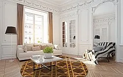 Tapete redondo - Pachino (marrom/dourado)