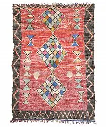 Tapete Berbere Marroquino Boucherouite 230 x 155 cm