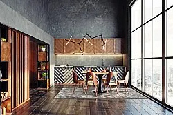 Tapete Wilton - Javis (azul/multicolorido)