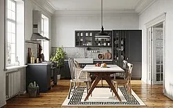 Tapete Wilton - Mytos (bege/preto)