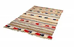 Tapete Berbere Marroquino Boucherouite 145 x 225 cm