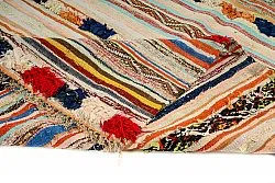 Tapete Berbere Marroquino Boucherouite 145 x 225 cm