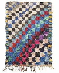 Tapete Berbere Marroquino Boucherouite 225 x 155 cm