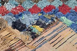 Tapete Berbere Marroquino Boucherouite 225 x 155 cm