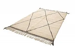 Tapete Kilim Marroquino Beni Ourain 165 x 260 cm