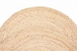 Runda mattor - Flätan (jute)