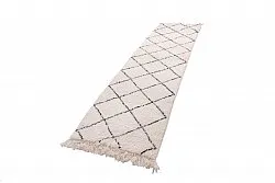 Tapete Kilim Marroquino Beni Ourain 305 x 85 cm