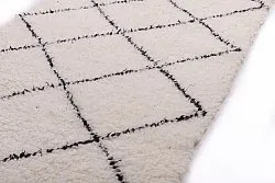 Tapete Kilim Marroquino Beni Ourain 305 x 85 cm