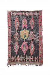 Tapete Berbere Marroquino Boucherouite 240 x 155 cm