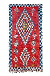 Tapete Berbere Marroquino Boucherouite 295 x 150 cm