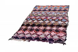 Tapete Berbere Marroquino Boucherouite 220 x 130 cm