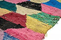 Tapete Berbere Marroquino Boucherouite 145 x 275 cm