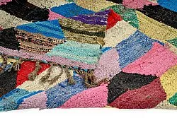 Tapete Berbere Marroquino Boucherouite 145 x 275 cm