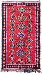 Tapete Berbere Marroquino Boucherouite 255 x 145 cm