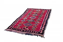 Tapete Berbere Marroquino Boucherouite 255 x 145 cm