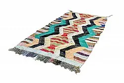 Tapete Berbere Marroquino Boucherouite 140 x 265 cm