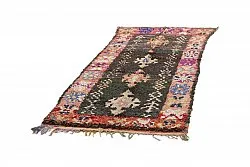 Tapete Berbere Marroquino Boucherouite 205 x 95 cm