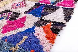 Tapete Berbere Marroquino Boucherouite 245 x 135 cm
