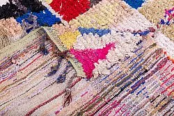 Tapete Berbere Marroquino Boucherouite 245 x 135 cm