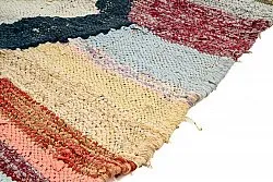 Tapete Berbere Marroquino Boucherouite 135 x 215 cm