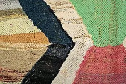 Tapete Berbere Marroquino Boucherouite 135 x 215 cm