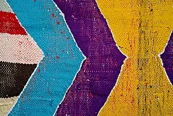 Tapete Berbere Marroquino Boucherouite 140 x 245 cm