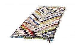 Tapete Berbere Marroquino Boucherouite 210 x 115 cm