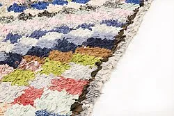 Tapete Berbere Marroquino Boucherouite 210 x 115 cm