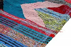 Tapete Berbere Marroquino Boucherouite 135 x 270 cm