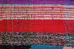 Tapete Berbere Marroquino Boucherouite 135 x 270 cm