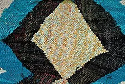 Tapete Berbere Marroquino Boucherouite 125 x 250 cm