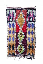 Tapete Berbere Marroquino Boucherouite 245 x 135 cm